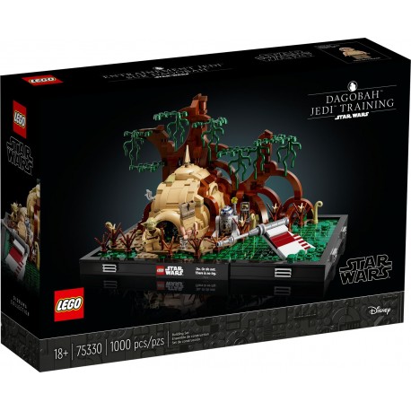 Lego STAR WARS 75330 Diorama: Szkolenie Jedi na Dagobah