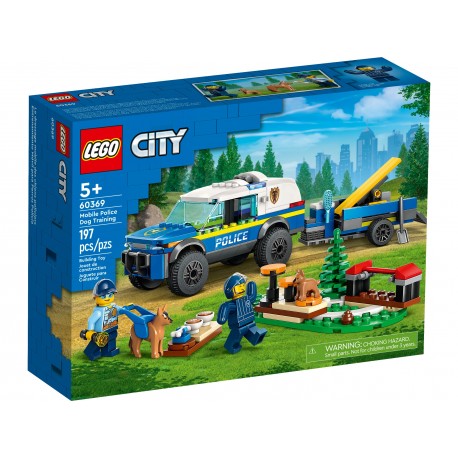 LEGO CITY 60369 Szkolenie psów policyjnych w terenie