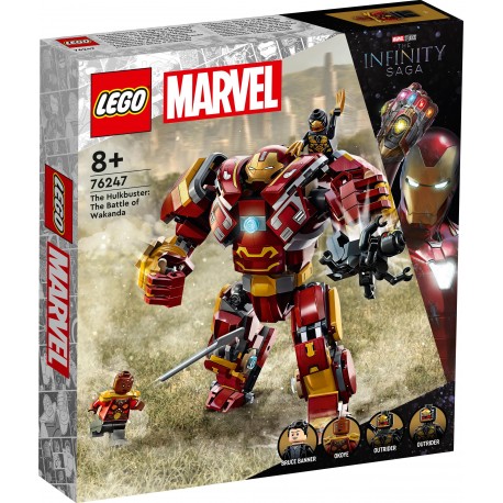 LEGO SUPER HEROES 76247 Hulkbuster: bitwa o Wakandę