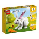LEGO CREATOR 31133 Biały królik 3w1