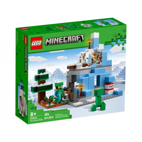 LEGO MINECRAFT 21243 Ośnieżone szczyty
