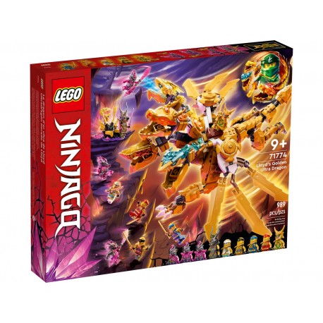 LEGO NINJAGO 71774 Złoty Ultra Smok Lloyda