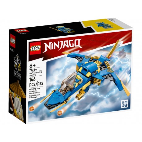 LEGO NINJAGO 71784 Odrzutowiec ponaddźwiękowy Jay’a EVO