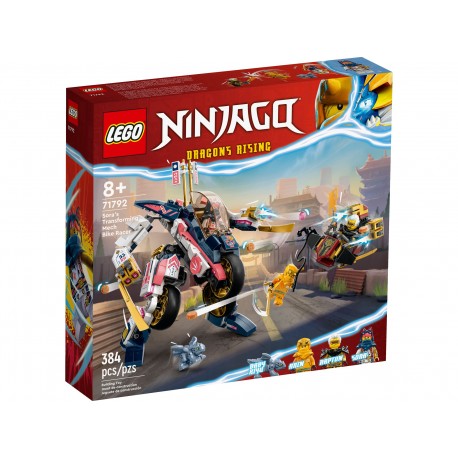 LEGO NINJAGO 71792 Mech Sory zmieniający się w motocykl wyścigowy