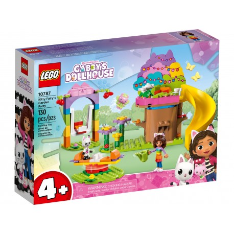 LEGO GABI 10787 Koci domek Gabi Przyjęcie w ogrodzie Wróżkici