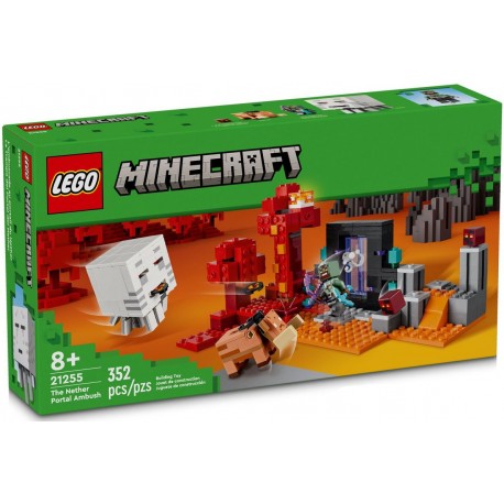 LEGO MINECRAFT 21255 Zasadzka w portalu do Netheru