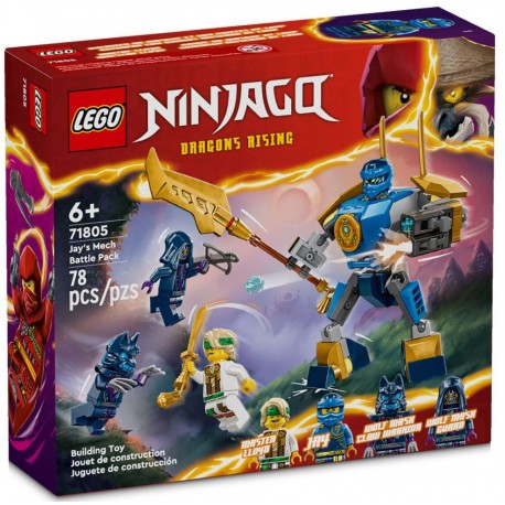 LEGO NINJAGO 71805 Zestaw bitewny z mechem Jaya