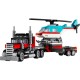 LEGO CREATOR 31146 Ciężarówka z platformą i helikopterem 3w1