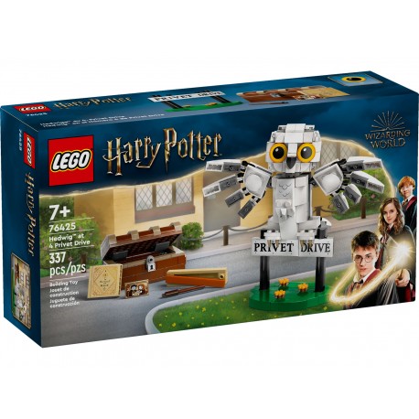 LEGO HARRY POTTER 76425 Hedwiga z wizytą na ul. Privet Drive 4