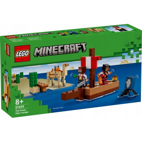 LEGO MINECRAFT 21259 Rejs statkiem pirackim