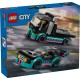 LEGO CITY 60406  Samochód wyścigowy i laweta