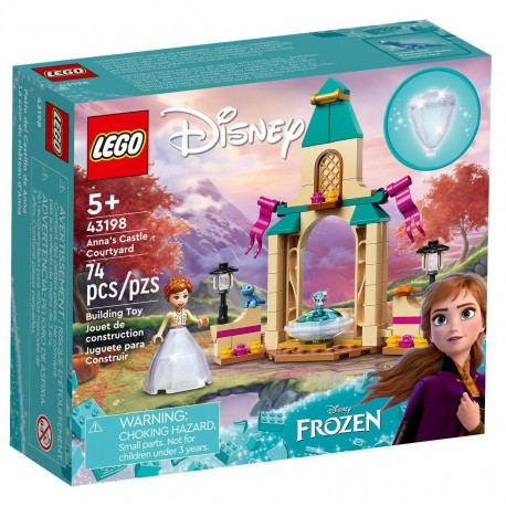 LEGO DISNEY 43198 Dziedziniec zamku Anny