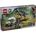 LEGO JURASSIC WORLD 76966 Dinomisje: ciężarówka do transportu allozaura