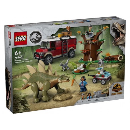 LEGO JURASSIC WORLD 76965  Dinomisje: odkrycie stegozaura