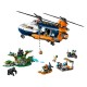 LEGO CITY 60437 Helikopter badaczy dżungli w bazie