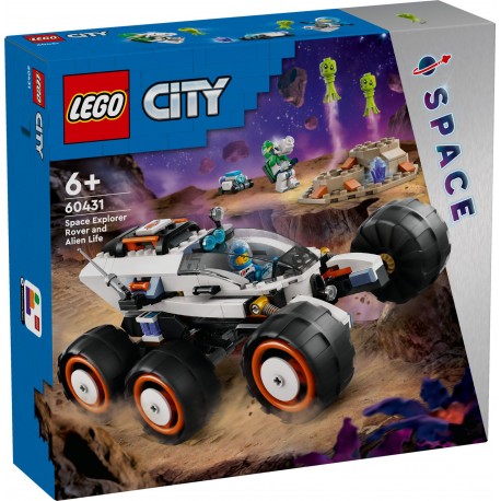 LEGO CITY 60431 Kosmiczny łazik i badanie życia w kosmosie