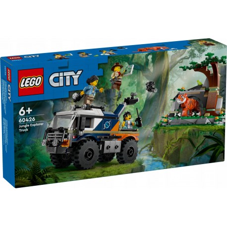 LEGO CITY 60426 Terenówka badacza dżungli