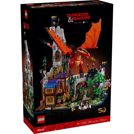 LEGO IDEAS Dungeons & Dragons 21348 Opowieść czerwonego smoka