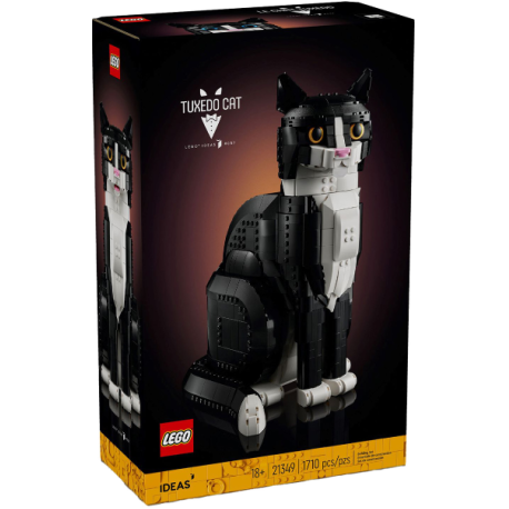LEGO IDEAS 21349 Biało-czarny kot