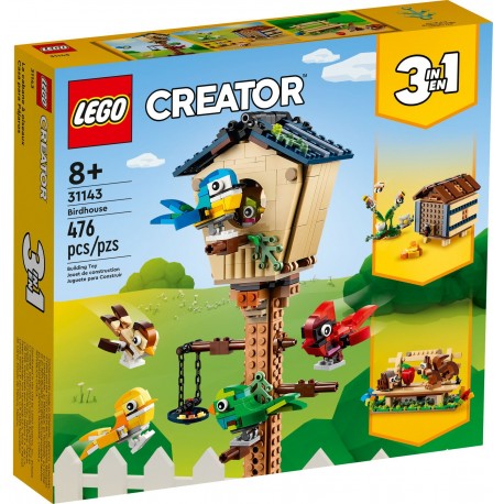 LEGO CREATOR 31143  Budka dla ptaków 3w1