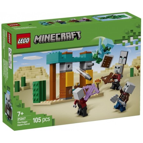 LEGO MINECRAFT 21267 Pustynny patrol złosadników