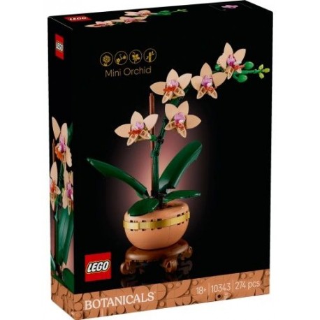 LEGO Botanical Collection 10343 Mała orchidea