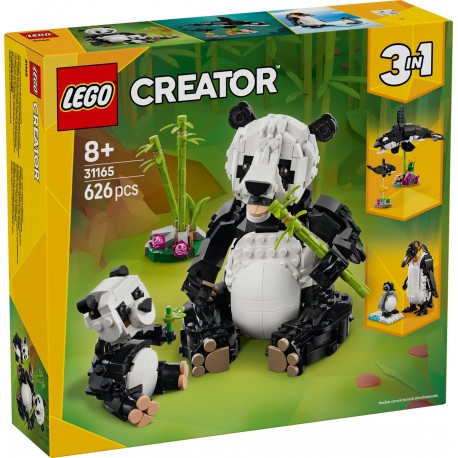 LEGO CREATOR 31165  Dzikie zwierzęta: rodzina pand 3w1