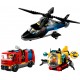 LEGO CITY 60462 Zestaw z helikopterem, wozem strażackim i łodzią podwodną