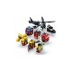 LEGO CITY 60462 Zestaw z helikopterem, wozem strażackim i łodzią podwodną