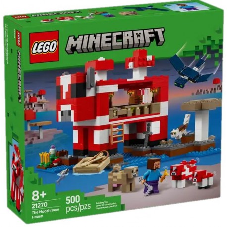 LEGO MINECRAFT 21270 Dom grzybowej krowy