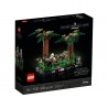 LEGO STAR WARS 75353 Diorama: Pościg na ścigaczu przez Endor