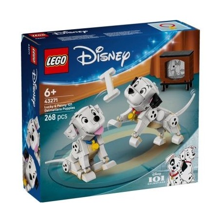 LEGO DISNEY 43271 101 dalmatyńczyków - Szczeniaczki Szczęściarz i Penny