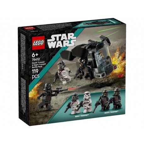 LEGO STAR WARS 75412 Szturmowiec Śmierci i nocny szturmowiec - zestaw bitewny