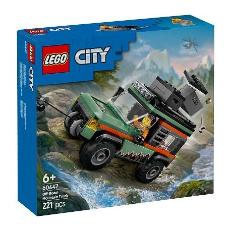 LEGO CITY 60447 Górska ciężarówka terenowa 4x4