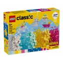 LEGO CLASSIC 11040 Magiczny zestaw z przezroczystymi klockami