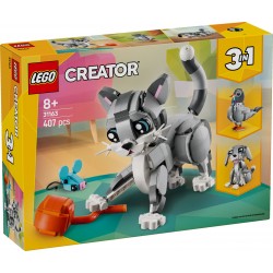 LEGO CREATOR 31163 Psotny kot 3w1