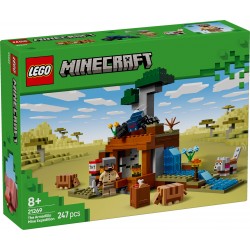 LEGO MINECRAFT 21269  Wyprawa do pancernikowej kopalni