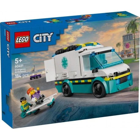 LEGO CITY 60451 Karetka pogotowia