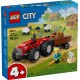LEGO CITY 60461 Czerwony traktor z przyczepą i owcą