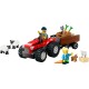 LEGO CITY 60461 Czerwony traktor z przyczepą i owcą