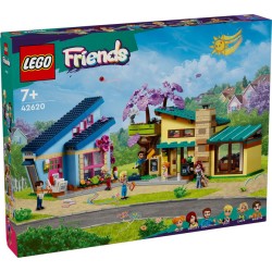 LEGO FRIENDS 42620 Dom rodzinny Olly’ego i Paisley