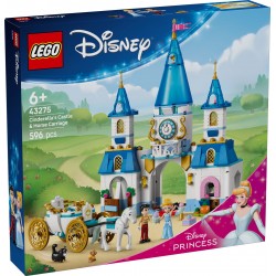 LEGO DISNEY 43275 Zamek Kopciuszka i kareta