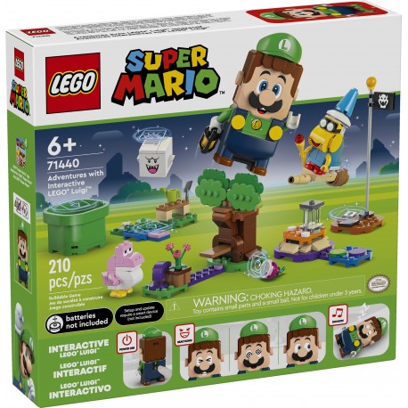 LEGO SUPER MARIO 71440 Przygody z interaktywną figurką LEGO Luigi