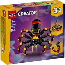 LEGO CREATOR 31159 Dzikie zwierzęta: niezwykły pająk 3w1