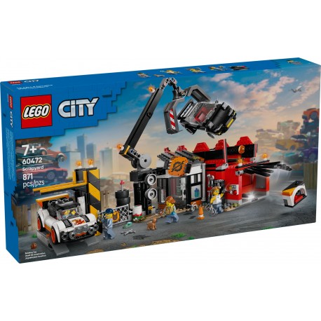 LEGO CITY 60472 Złomowisko z samochodami
