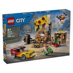 LEGO CITY 60496 Dostawa Pizzy z Pojazdami