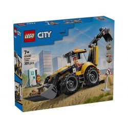 LEGO CITY 60480  Żółta Koparko-Ładowarka