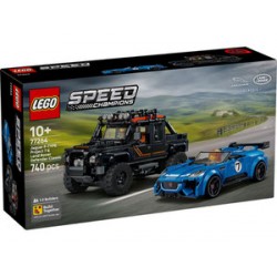 LEGO SPEED CHAMPION 77264 Jaguar Project 7 i Land Rover Defender