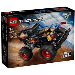 LEGO TECHNIC 42219 Monster Jam™ Grave Digger™ Ogień i lód