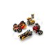 LEGO NINJAGO 71864 Wielofunkcyjne Pojazdy Kaia i Cole'a